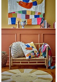 Béžový/jantárový vlnený detský koberec ø110 cm Sun – Bloomingville Mini