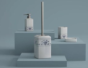 Gedy Gedy, CIXI dávkovač mydla na postavenie, porcelán, modrá/biela, CX8189