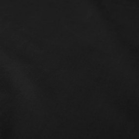 Biante Štvorcový podsedák z imitácie brúsenej kože Alcantara ALC-012 Čierny - 38x38x3 cm