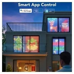 Govee - LED RGB Stmievateľná dekoračná reťaz LED/15W/230V IP65 Wi-Fi