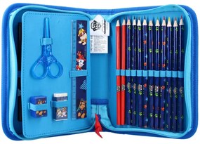 Vybavený školský peračník Tlapková patrola - Paw Patrol - motív Team Paw - 27 dielov