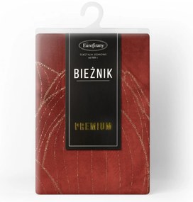 OBRUS BLINK 12 35X140 CM TEHLOVÝ