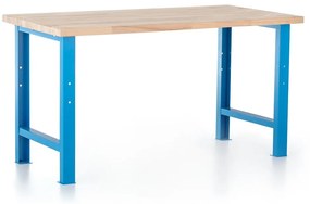 Dielenský stôl Basic 150 x 80 cm, modrá