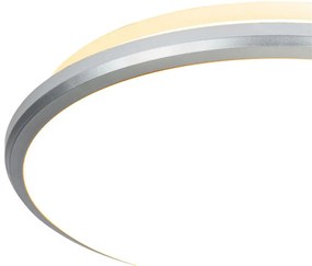 PHILIPS Stropné LED svietidlo (dekoratívny prstenec/sivé)  (100358096)