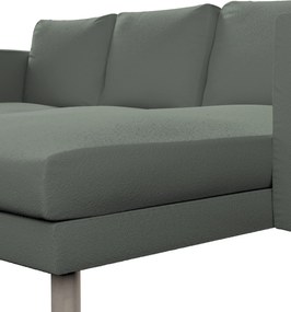 Poťah na sedačku Norsborg s ležadlom - 3 os. farba produktu zelená látka zapletaná