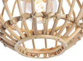 Vidiecke stropné svietidlo bambusové 30 cm - Canna