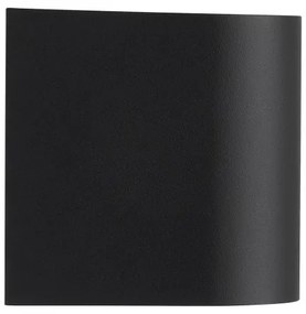 Nordlux - Vonkajšie nástenné svietidlo DION 1xGU10/25W/230V IP44 čierna