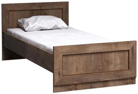 Jednolôžková posteľ 90 cm Titanus 21 (dub lefkas). Vlastná spoľahlivá doprava až k Vám domov. 1055530