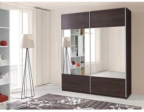 Skriňa Vario gaštan venge 175 cm