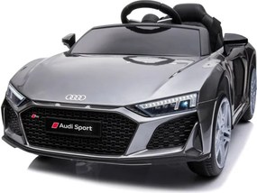 LEAN CARS Elektrické autíčko Audi R8 Lift A300 strieborné