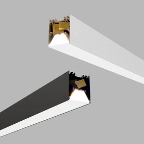 LED2 6312153 LINO 120 stropné svietidlo 1200mm 22-30W 3000K/3500/4000K čierna