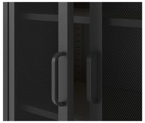 Čierna skrinka 80x170 cm Diora – Marckeric