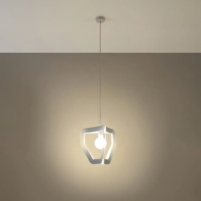 Sollux Lighting Závesné svietidlo TRES biele