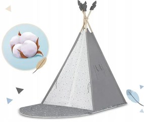 Detský stan Teepee NK-406 NUKIDO 740600 - sivý