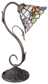 Dekoratívna tiffany lampa 20*48 KVET