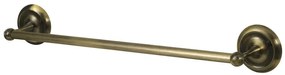 Erga Deco, 1-ramenný držiak na uteráky 460 mm, antická mosadz, ERG-00410
