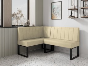 Rohová lavica Mondeo 140x200 (krémová) (L). Akcia -20%. Vlastná spoľahlivá doprava až k Vám domov. 1129911