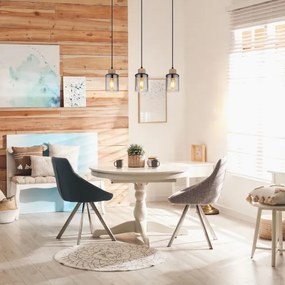 Globo 15707-3H - Luster na lanku REID 3xE27/15W/230V