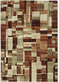 Koberce Breno Kusový koberec ARGENTUM 63244/6474, hnedá, viacfarebná,80 x  150 cm | BIANO
