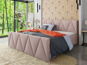 Kontinentálna posteľ Peregryn 3, Rozmer postele: 140x200, Dostupné poťahy: Rico 18