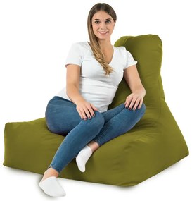 Kreslo Bali plyš zelené