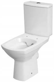 Cersanit CARINA CleanOn, wc kombi 3/5l s pomaly padajúcim sedátkom, biela, K31-076