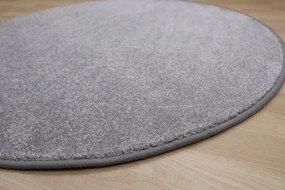 Vopi koberce Kusový koberec Apollo Soft sivý kruh - 60x60 (priemer) kruh cm