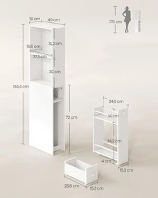 Kúpeľňová skrinka BBK567T14