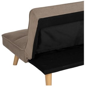 Béžová ženilková rozkladacia pohovka 175 cm – Ixia