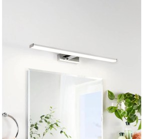 Eglo 79533 - LED Kúpeľňové osvetlenie zrkadla SARNOR 11W/230V 60 cm IP44 chróm 79533