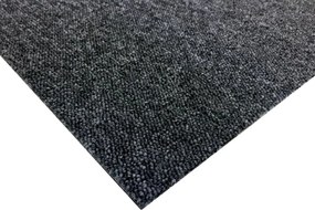 Vopi, Kobercový štvorec Vienna dark grey 7278 50 x 50 cm, chodba / predsieň