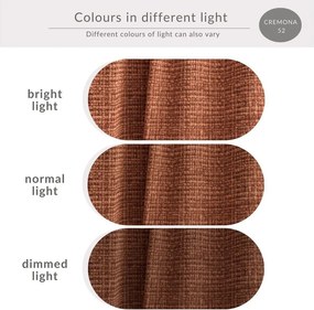 Ženilková rohová pohovka v medenej farbe (pravý roh/do L) Kirou – Maison de Rêve