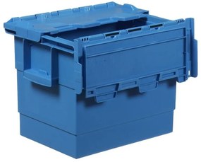 Schoeller Allibert Zasúvacia prepravka s vekom INTEGRA, 400 x 300 x 300 mm