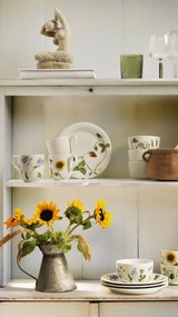KÄHLER Porcelánový tanier Hammershøi Summer Berries  22 cm
