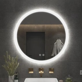 Rea Rea, nástenné LED zrkadlo, okrúhle, 70cm,  HOM-02823