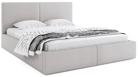Manželská posteľ HAILEY | bez matraca 160 x 200 cm Farba: Sivá