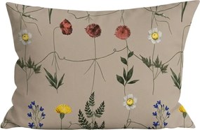 Sada obliečok z mikrovlákna HERBAR béžové + obliečka na vankúš 50 x 70 cm ZDARMA