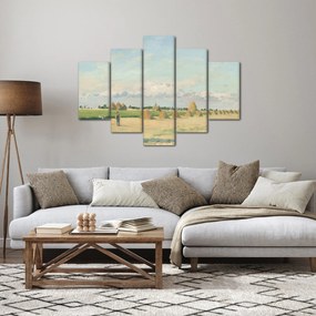 Obraz - Camille Pissarro, Landscape, Ile de France, reprodukcia (150x105 cm)