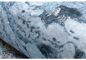 ANDRE 2248 umývací koberec Mramor, protišmykový - modrý Veľkosť: 160x220 cm