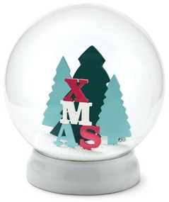 Vonkajšia snehová guľa s LED