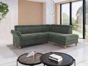 XXXLutz ROHOVÁ SEDAČKA, textil, tmavozelená Sit & More - Sedačky - 00014402571Q
