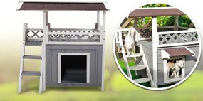 Dvojposchodvý domček pre psíka/mačičku