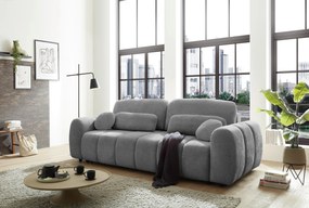 XXXLutz ROZKLADACIA POHOVKA, textil, sivá MID.YOU - Sedačky - 002220054301