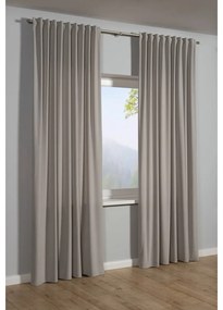 Sivý záves 135x245 cm Kord – Sehlbach