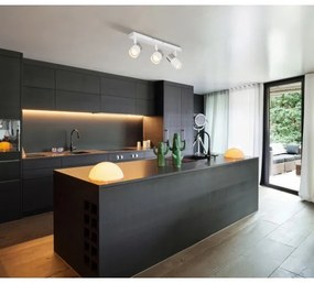 Globo 57851-3 - Bodové svietidlo BRISBON 3xGU10/25W/230V biela/chróm