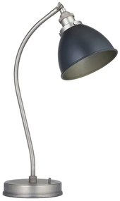 Endon 98752 - Stolová lampa FRANKLIN 1xE14/7W/230V matný chróm/antracit
