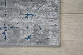 Kusový koberec ACRYLOVY YAZZ 6076 svetlosivý / tmavosivý
