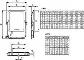 LED reflektor Philips 50W 6000lm CCT s pohybovým senzorom