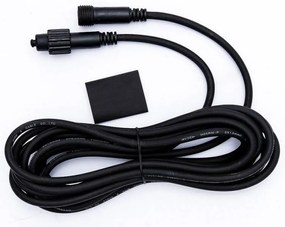 DECOLED Sada LED svetiel pre dom, 9+1 zdarma, teplá biela, čierny kábel, Easy Fix, IP67