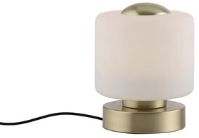 Stolná lampa mosadz vrátane LED 3-stupňový stmievač s dotykom - Mirko